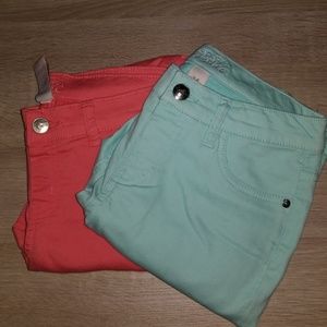 Bundle of 2 pairs of justice jeans